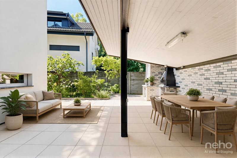 Maison familiale avec terrasses et beaux volumes au c?ur de Morges (11)