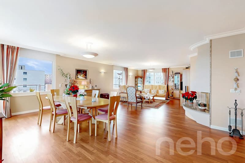 Duplex de prestige avec vue panoramique sur le lac Léman et les Alpes (5)