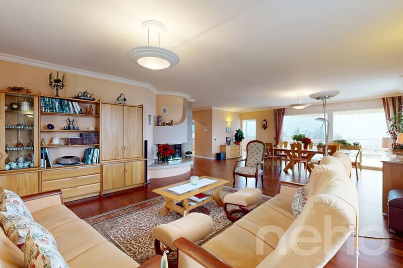 Duplex de prestige avec vue panoramique sur le lac Léman et les Alpes (2)