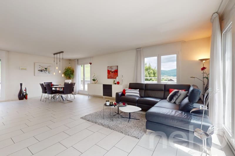 Exclusive 5.5-room attic apartment with direct lift access (5)