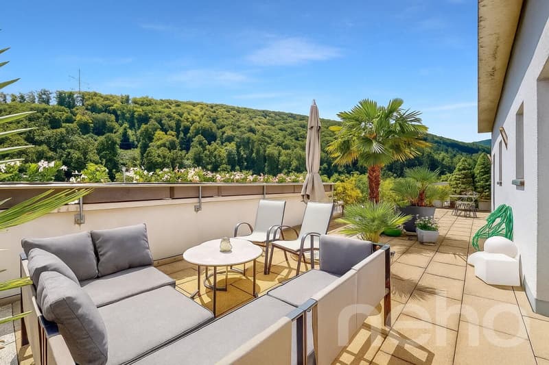 Exclusive 5.5-room attic apartment with direct lift access (4)
