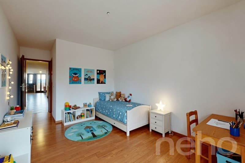 Apartment with panoramic views of the lake and the Alps, close to the center (9)