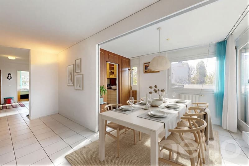 Stylish 4.5-room apartment with balcony in Nidau (4)