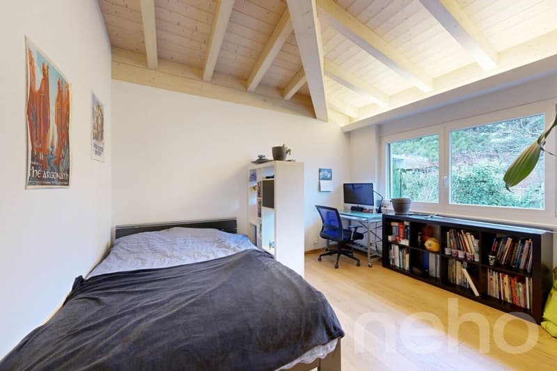 Superbe maison de 7 pièces avec logement 4½ séparé ? Miège (8)
