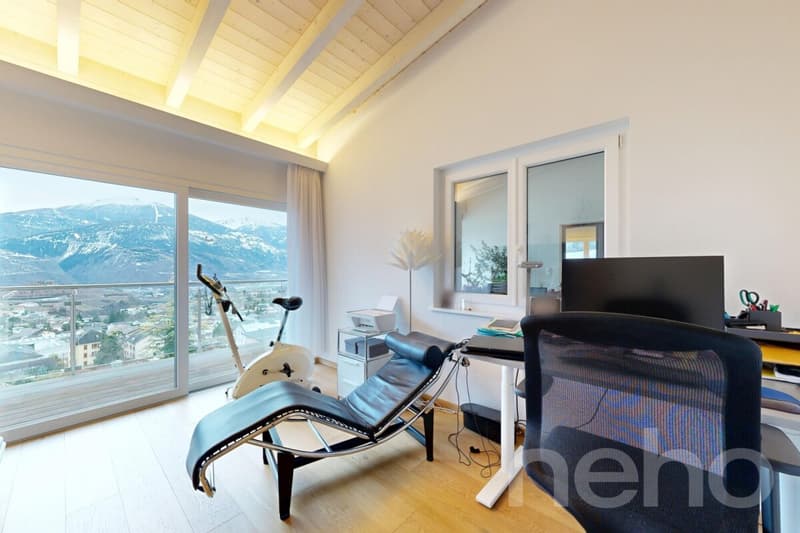 Superbe maison de 7 pièces avec logement 4½ séparé ? Miège (7)