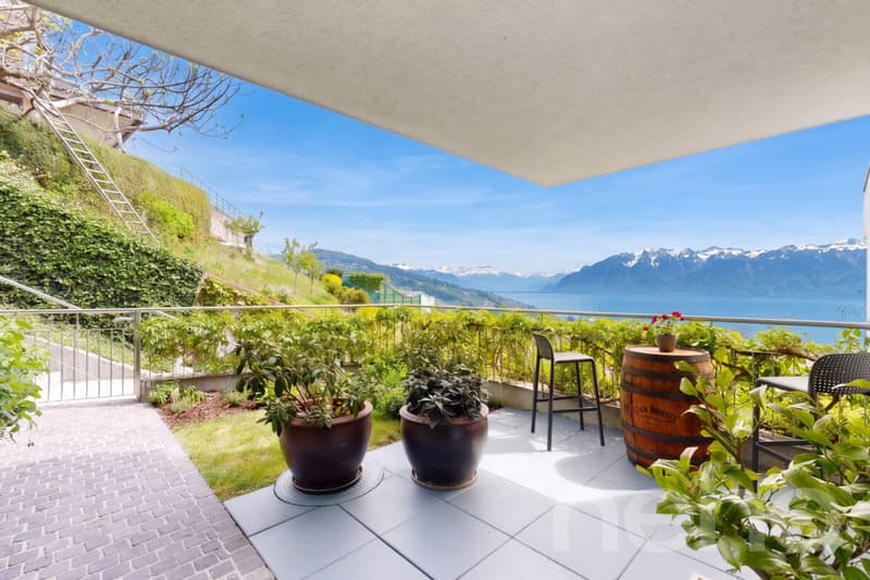 Vue panoramique d?exception au c?ur du Lavaux à La Conversion (12)