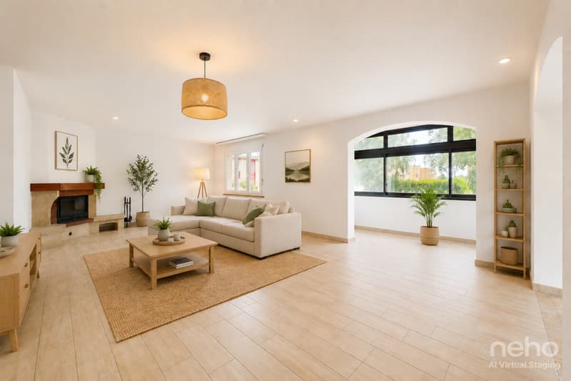 Large 4.5-room apartment on the ground floor (2)