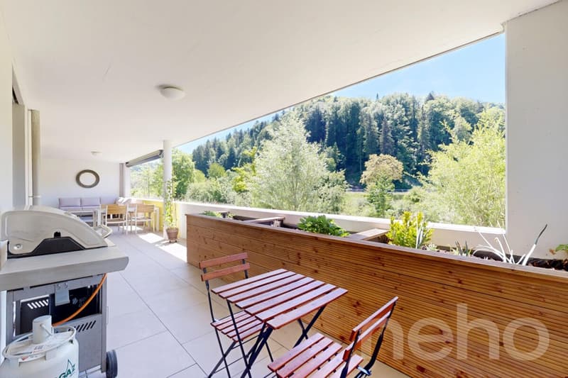Modern 4.5 room apartment with a view of the green (10)