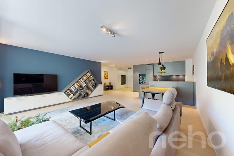 Modern 4.5 room apartment with a view of the green (2)