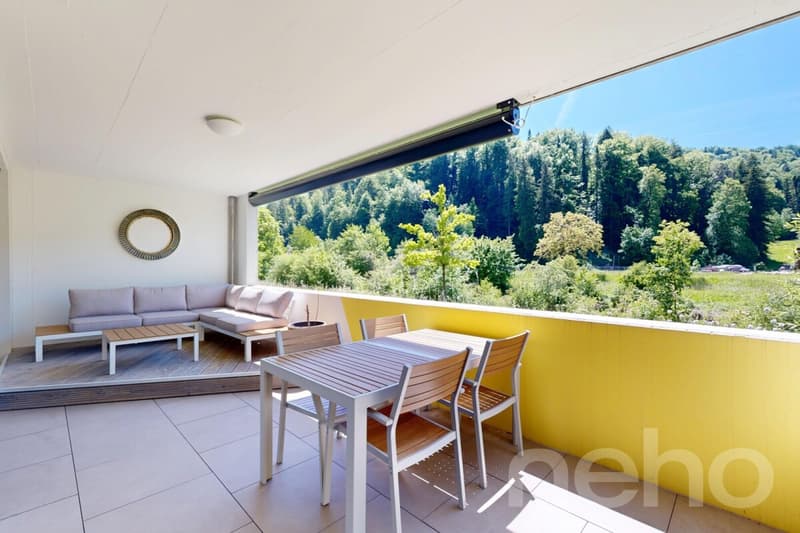 Modern 4.5 room apartment with a view of the green (11)