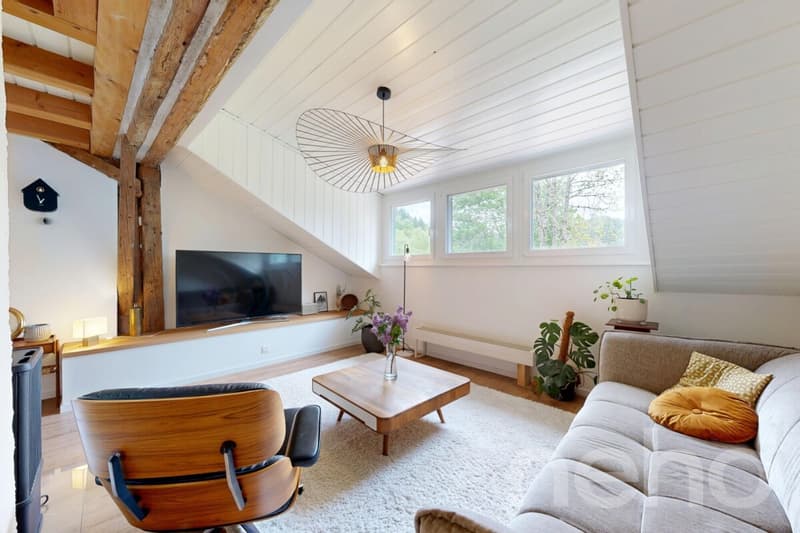 Renovated 1640 Farmhouse: 2 Apartments + Huge Barn with Great Potential (7)