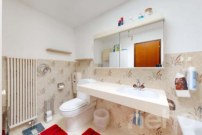 Maison avec une architecture unique et un grand paradis de jardin (11)