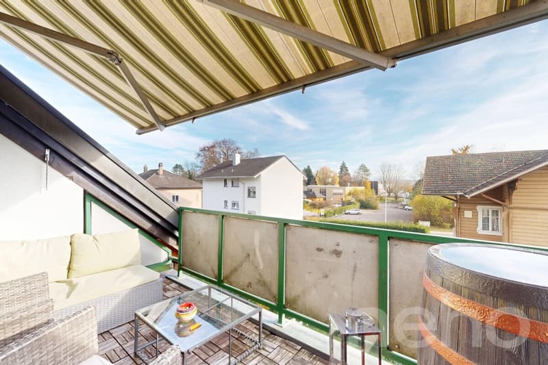 Appartement spacieux avec galerie en centre-ville (10)
