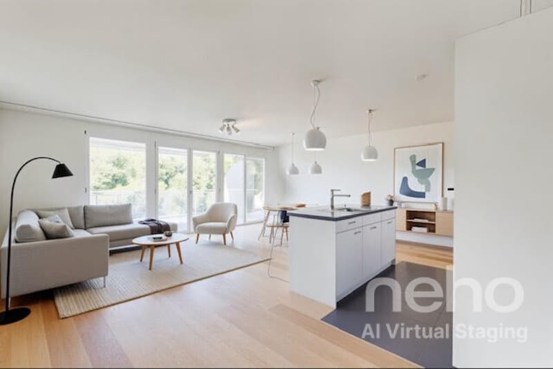 Modern and bright apartment in Belmont-sur-Lausanne (12)