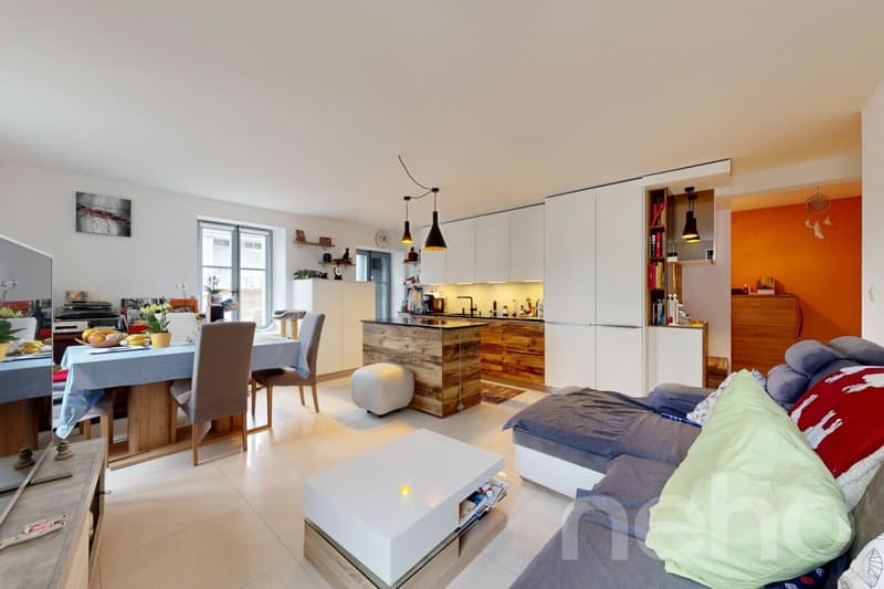Beautiful 5-room apartment of 97 m² in the center of La Plaine (5)