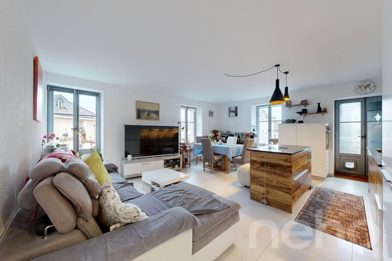 Beautiful 5-room apartment of 97 m² in the center of La Plaine (3)