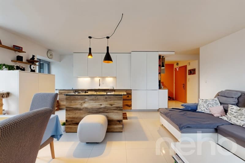 Beautiful 5-room apartment of 97 m² in the center of La Plaine (4)