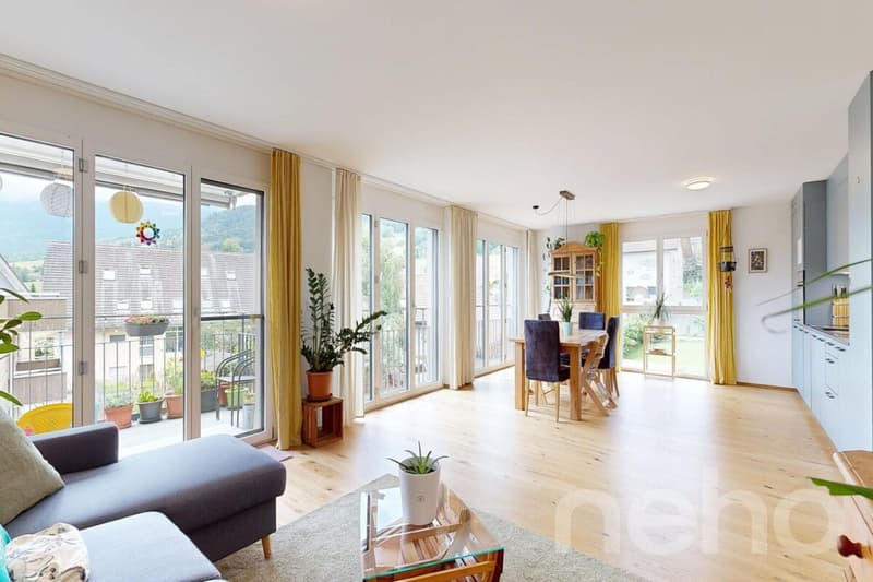 Modern apartment with mountain view (3)
