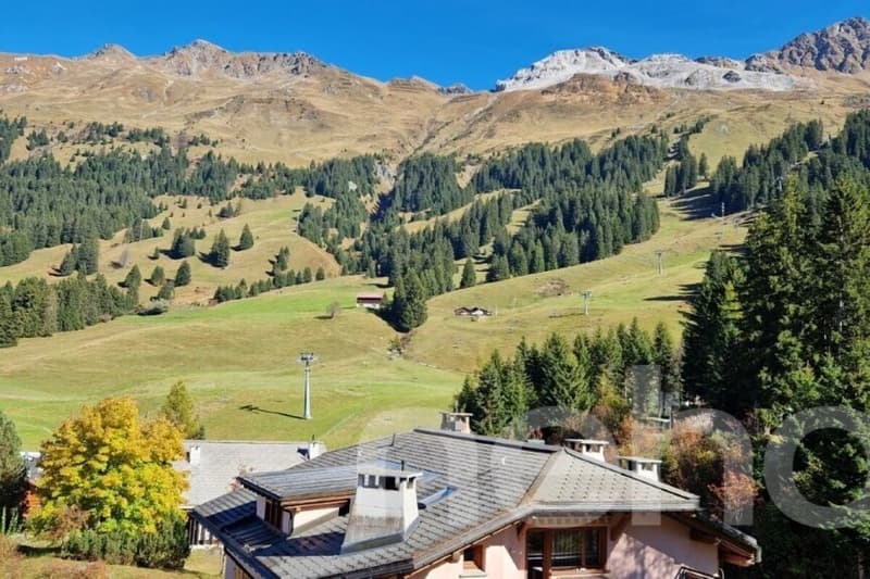 Charmant appartement maisonnette avec ski-in/ski-out et vue sur la montagne à Parpan (11)