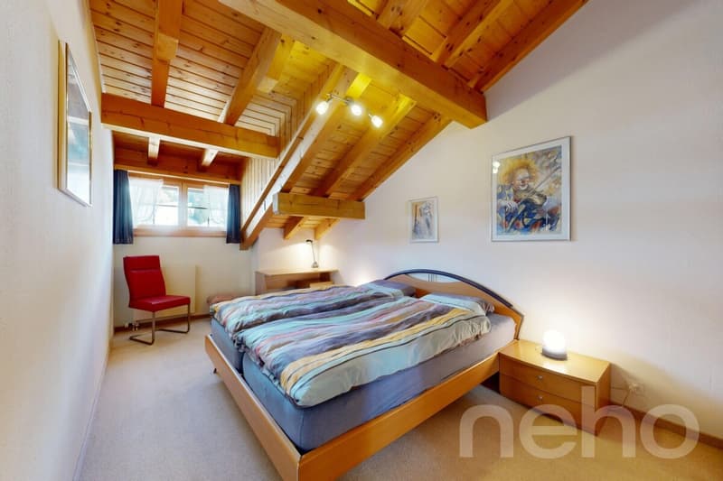 Charmant appartement maisonnette avec ski-in/ski-out et vue sur la montagne à Parpan (5)