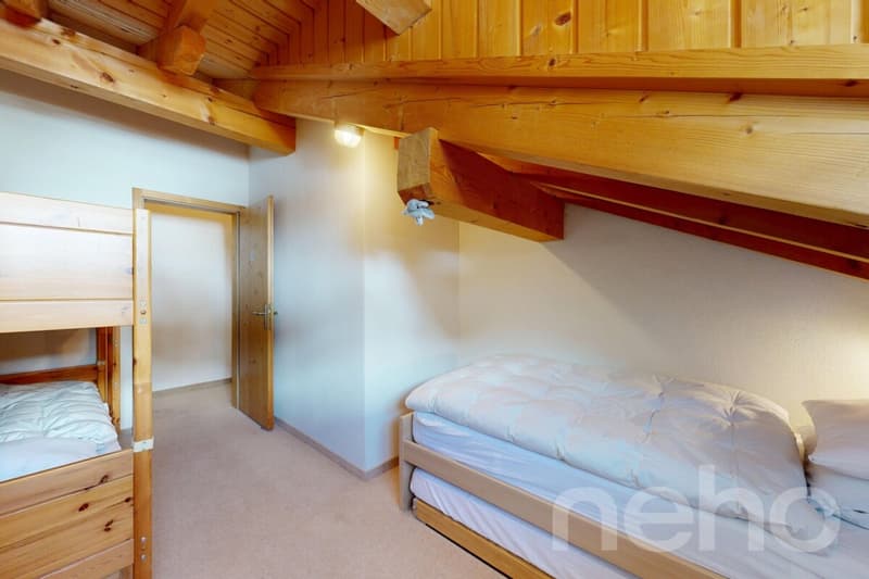 Charmant appartement maisonnette avec ski-in/ski-out et vue sur la montagne à Parpan (7)