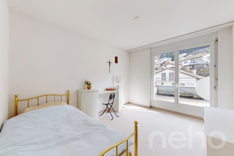 Bright attic apartment with roof terrace, fireplace & charm (4)