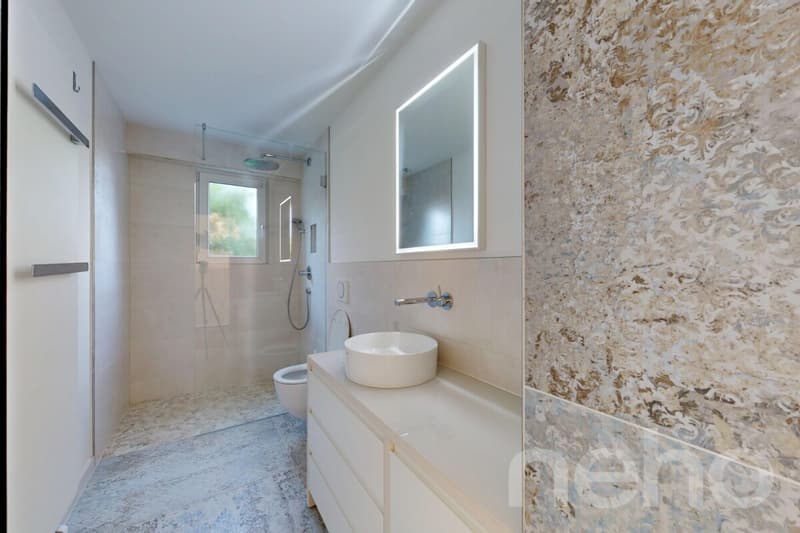 Renovated 3.5-room apartment with balcony and garden in Oberwil (7)