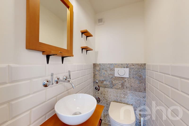 Renovated 3.5-room apartment with balcony and garden in Oberwil (8)