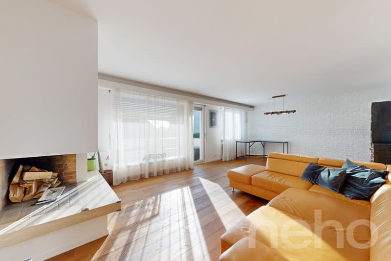 Renovated 3.5-room apartment with balcony and garden in Oberwil (3)