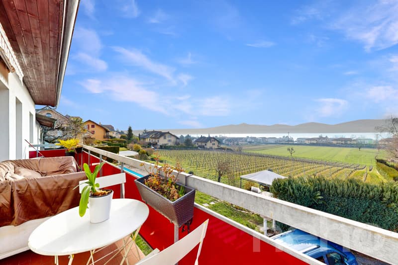 Appartamento con giardino privato e piscina in coproprietà (7)