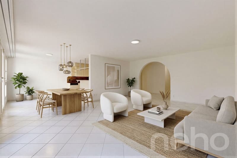 Spacious 4.5 room garden maisonette (3)