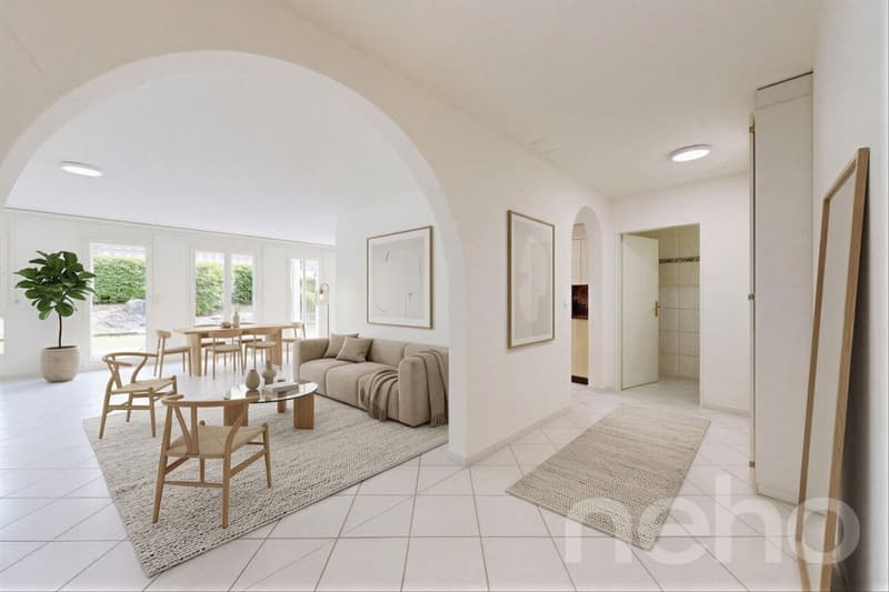 Spacious 4.5 room garden maisonette (2)
