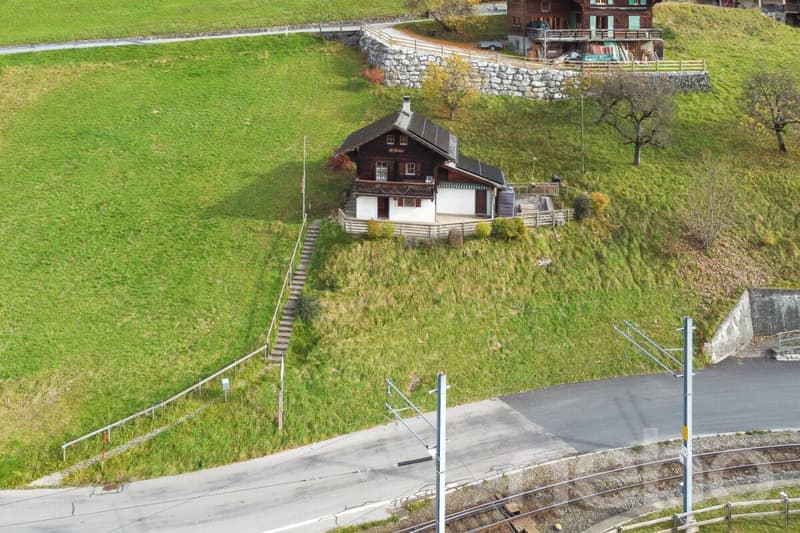 Esclusivo: Chalet di 2.5 locali con giardino (1)