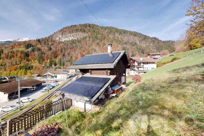 Esclusivo: Chalet di 2.5 locali con giardino (4)