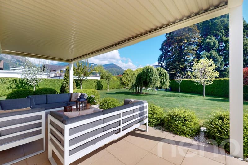 Traumhaus mit Ausstattung in Aigle mit Blick und großem Garten (5)