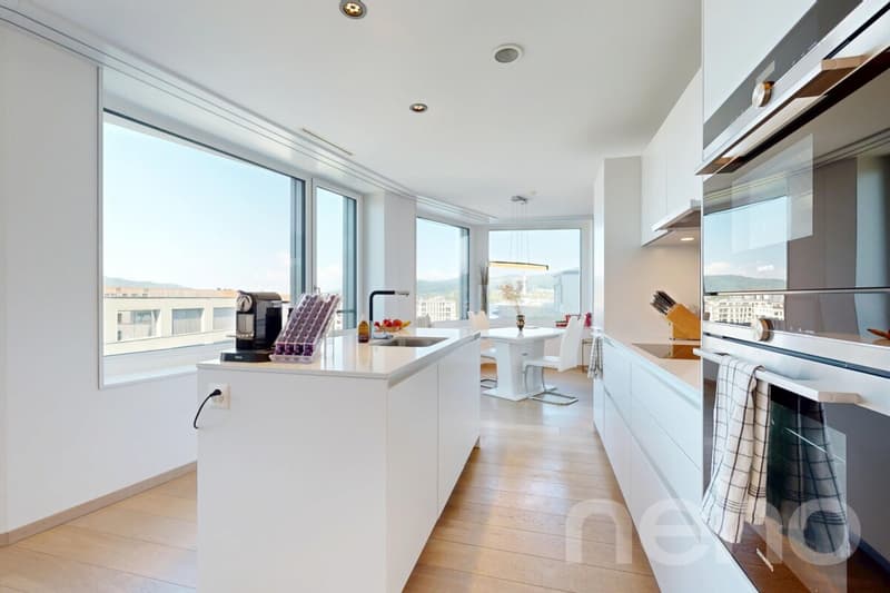4.5 room apartment in the Limmattower with a far-reaching view (4)
