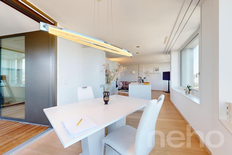 4.5 room apartment in the Limmattower with a far-reaching view (5)