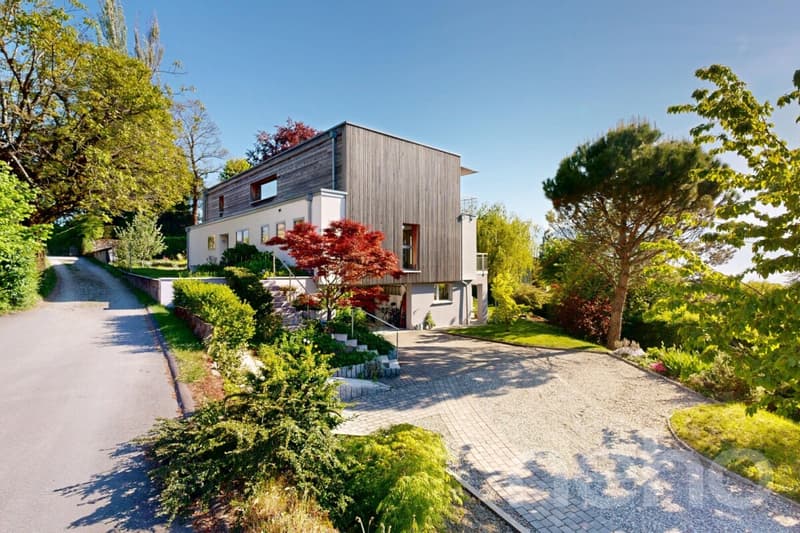 Villa contemporaine de standing dans un cadre privilégié à Vevey (10)