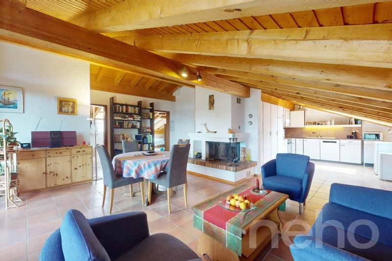 Bel appartement de 3,5 pièces au calme absolu à Savigny (1)