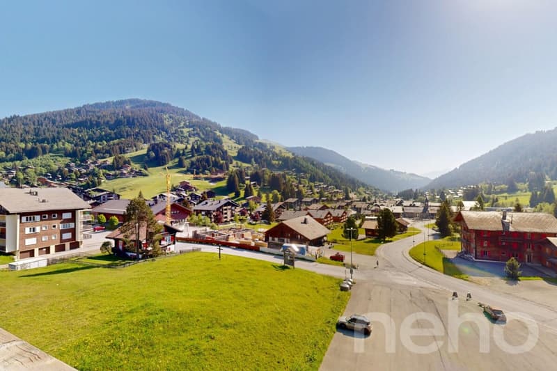 Charmant studio avec balcon et piscine au c?ur de Morgins (1)