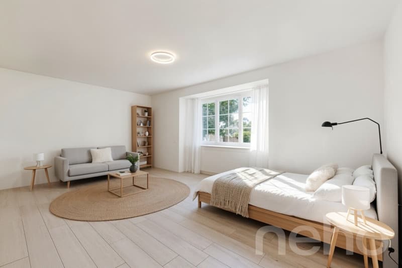 Duplex con giardino, enorme cantina e 2 posti auto coperti (7)
