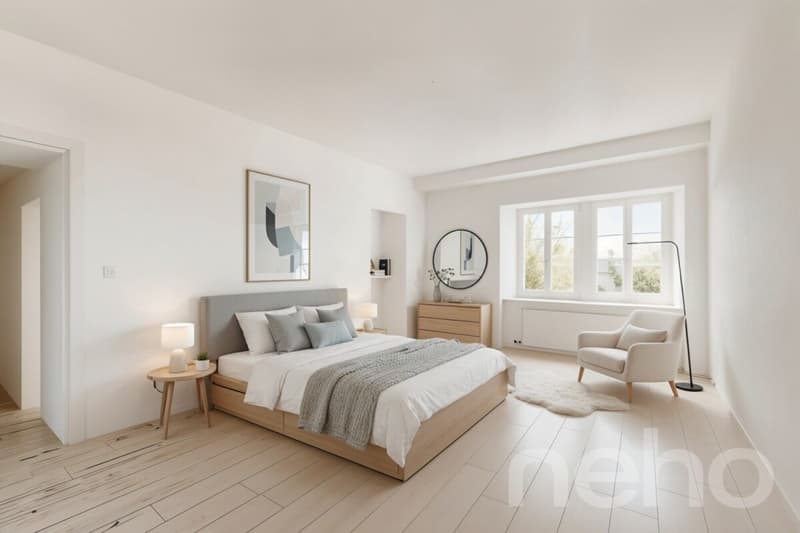 Duplex con giardino, enorme cantina e 2 posti auto coperti (5)