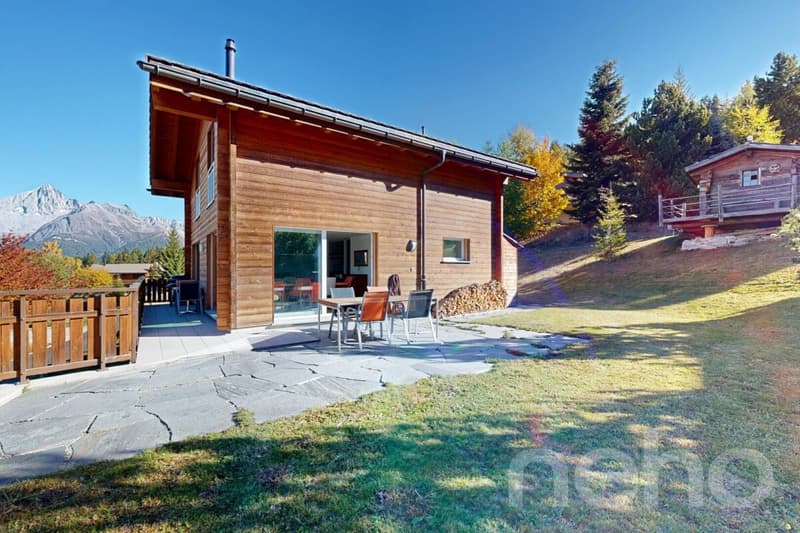 Magnifique chalet avec vue panoramique à Bürchen (3)