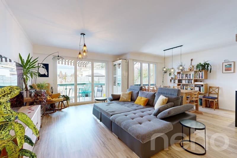 Atemberaubender Seeblick für diese 4.5-Zimmer-Wohnung, sorgfältig renoviert (9)