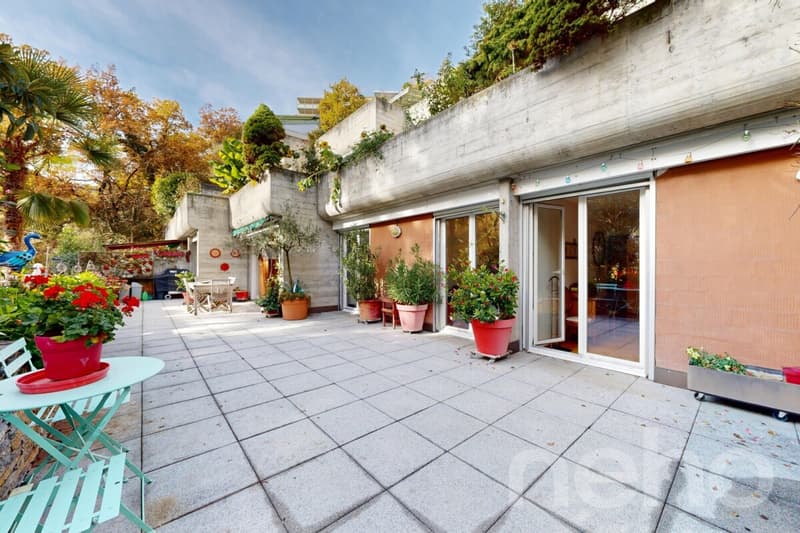 Appartement au rez-de-chaussée avec terrasse de 80 m² à Sion (2)