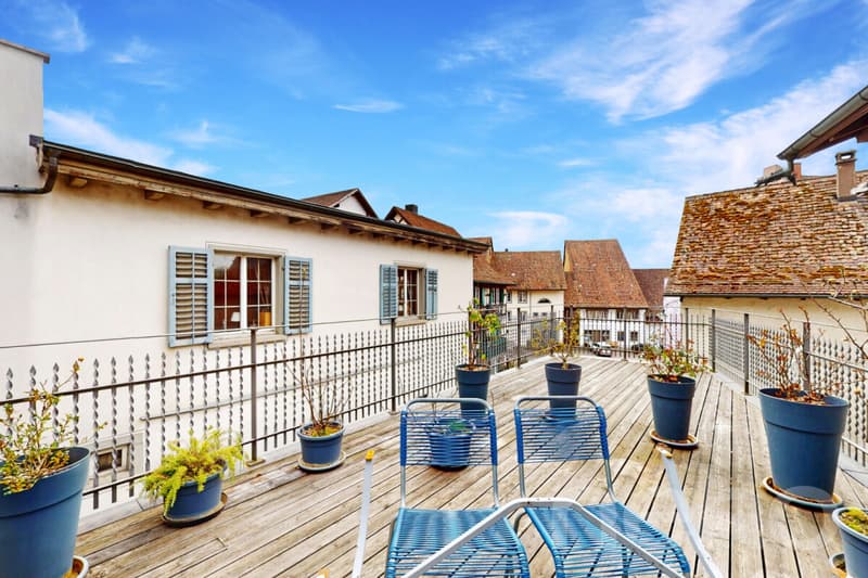 Einzigartiges Bijou mit modernem Wohnkomfort und grosser Terrasse (2)