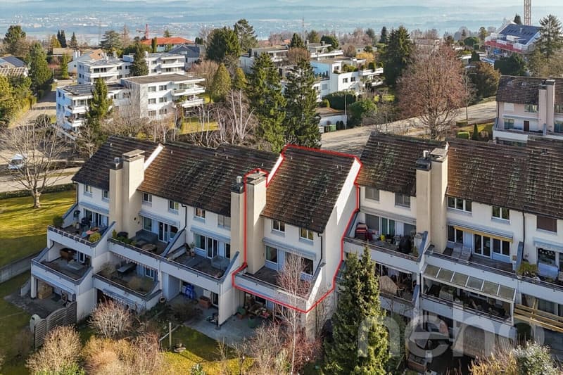 Einfamilienhaus-Feeling in Ebmatingen ? Maisonette über drei Etagen (1)