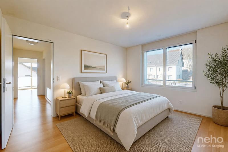 Appartement moderne 3.5 pièces avec grand balcon et option pour 2 places de parking (4)