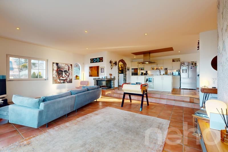 Superbe maison individuelle avec vue panoramique sur le lac à Blonay (1)
