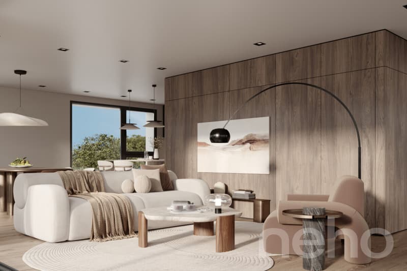 Attico di lusso con terrazza e balcone (2)